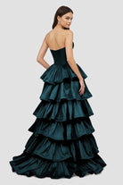 Ausha | Sweetheart Fuchsia Ruffles A - line Prom Dresses - KissProm