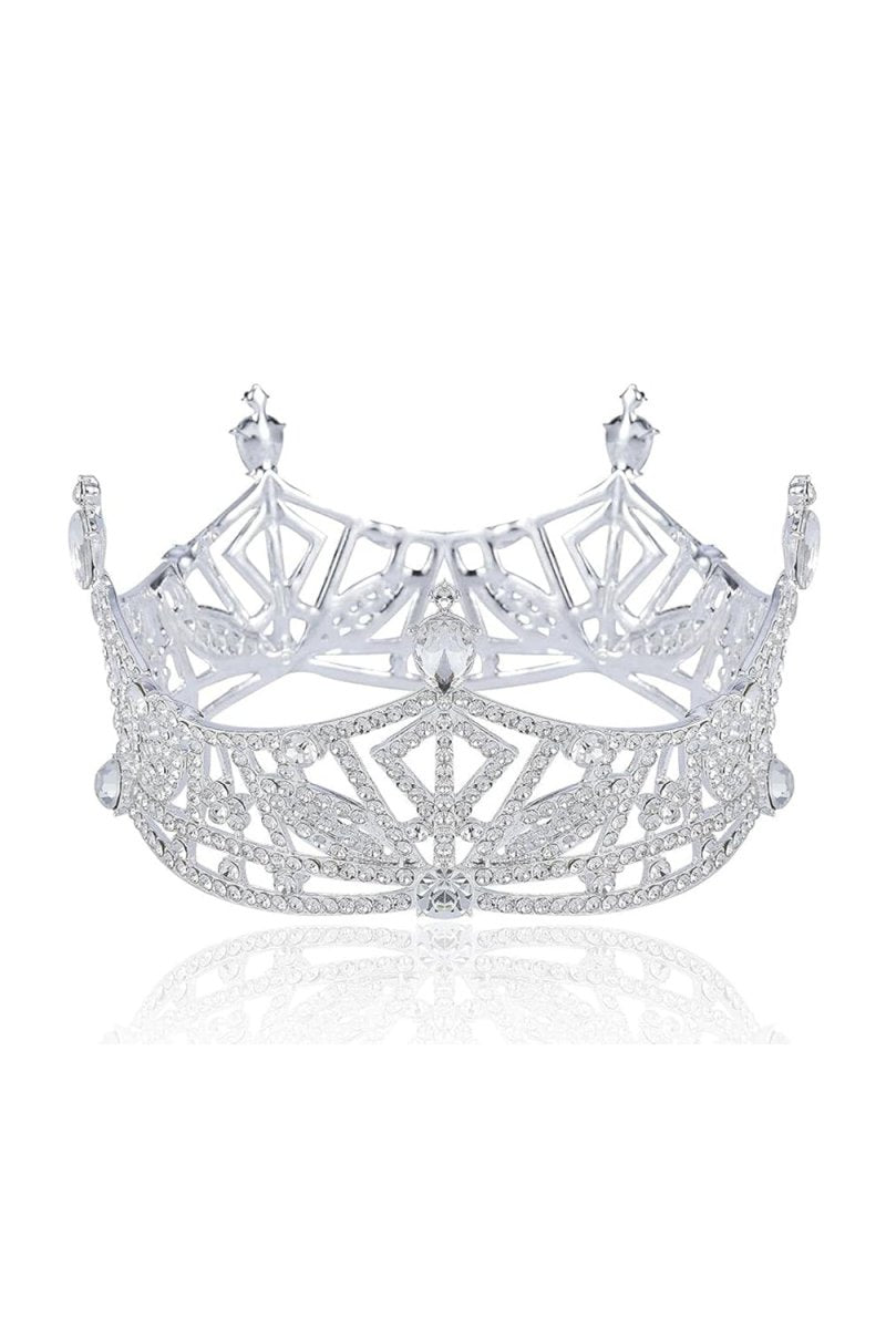 Austrian Rhinestone Crystal Hair Tiara - KissProm