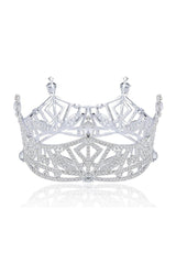 Austrian Rhinestone Crystal Hair Tiara - KissProm