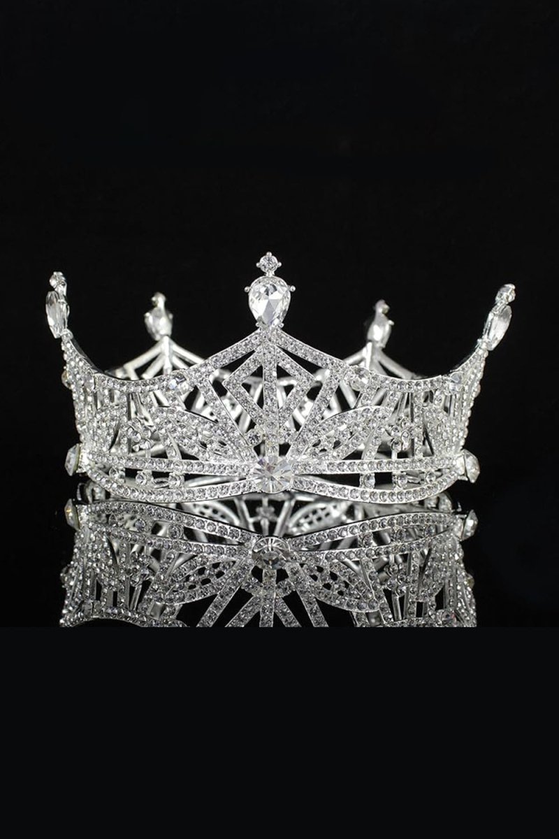 Austrian Rhinestone Crystal Hair Tiara - KissProm