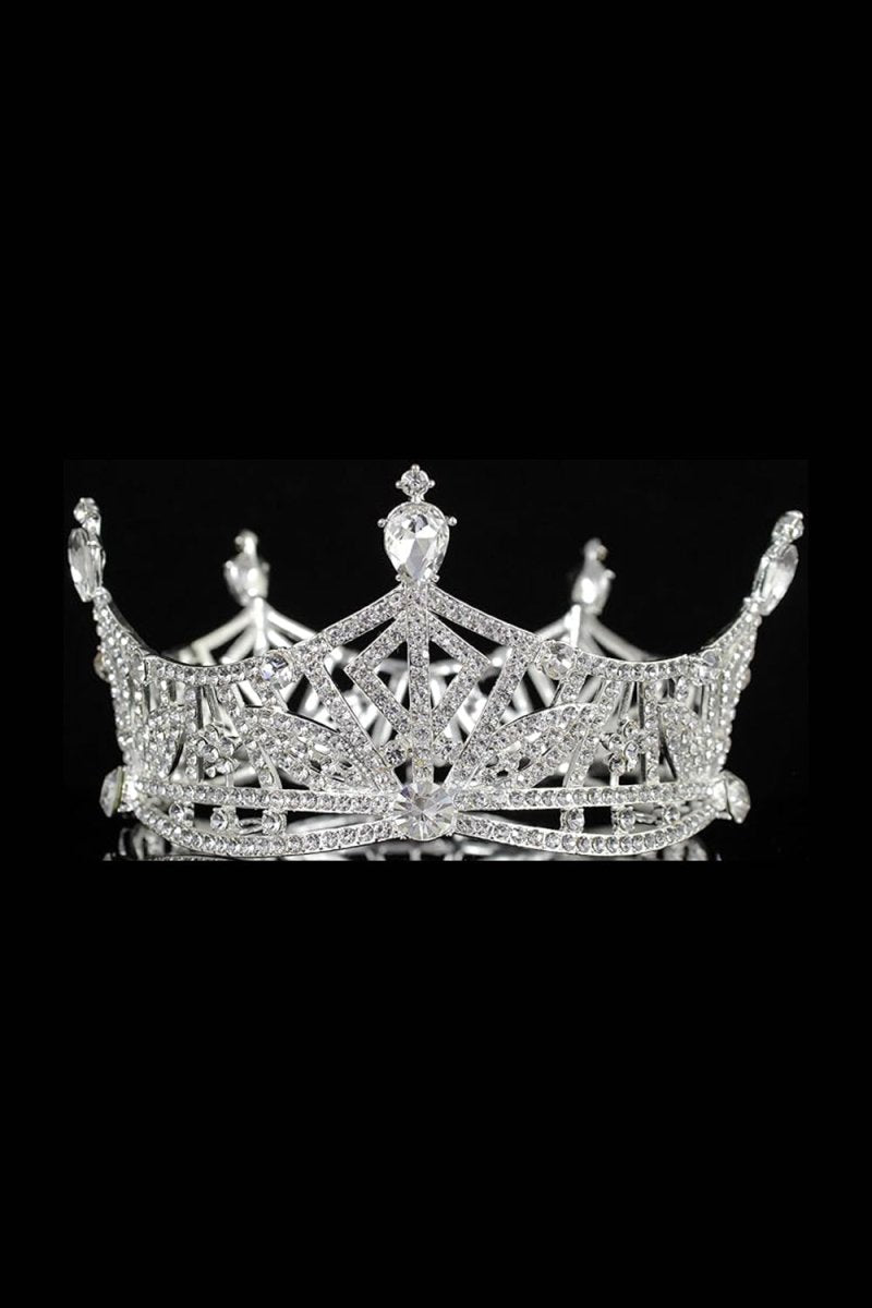 Austrian Rhinestone Crystal Hair Tiara - KissProm