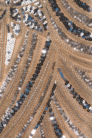Silver Sweetheart Mermaid Sequined Long Formal Prom Dresses With Slit - KISSPROM
