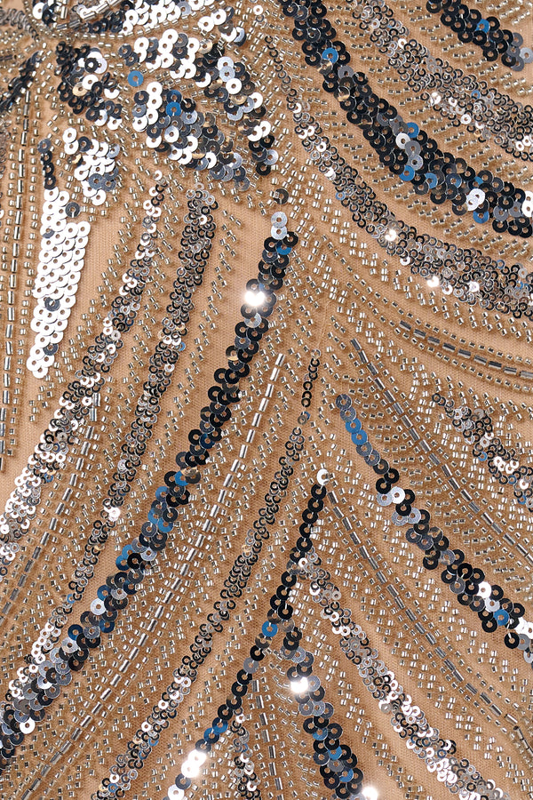 Silver Sweetheart Mermaid Sequined Long Formal Prom Dresses With Slit - KISSPROM