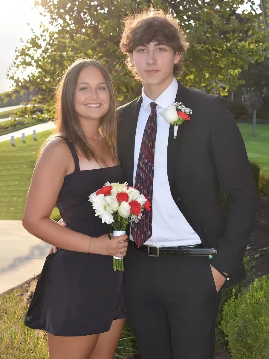 Azel | Pink - Square Neck Sleeveless A Line Short Cocktail Dresses - KissProm