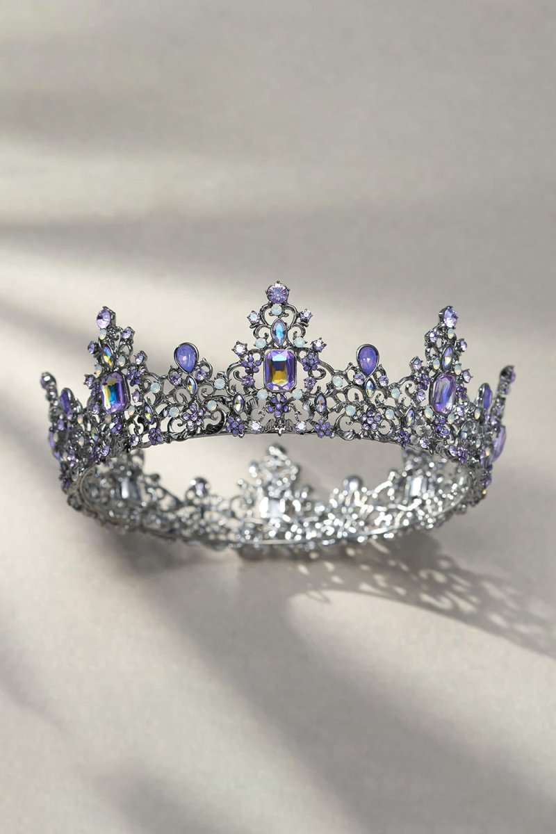 Baroque Colorful Crystal Crown - KissProm