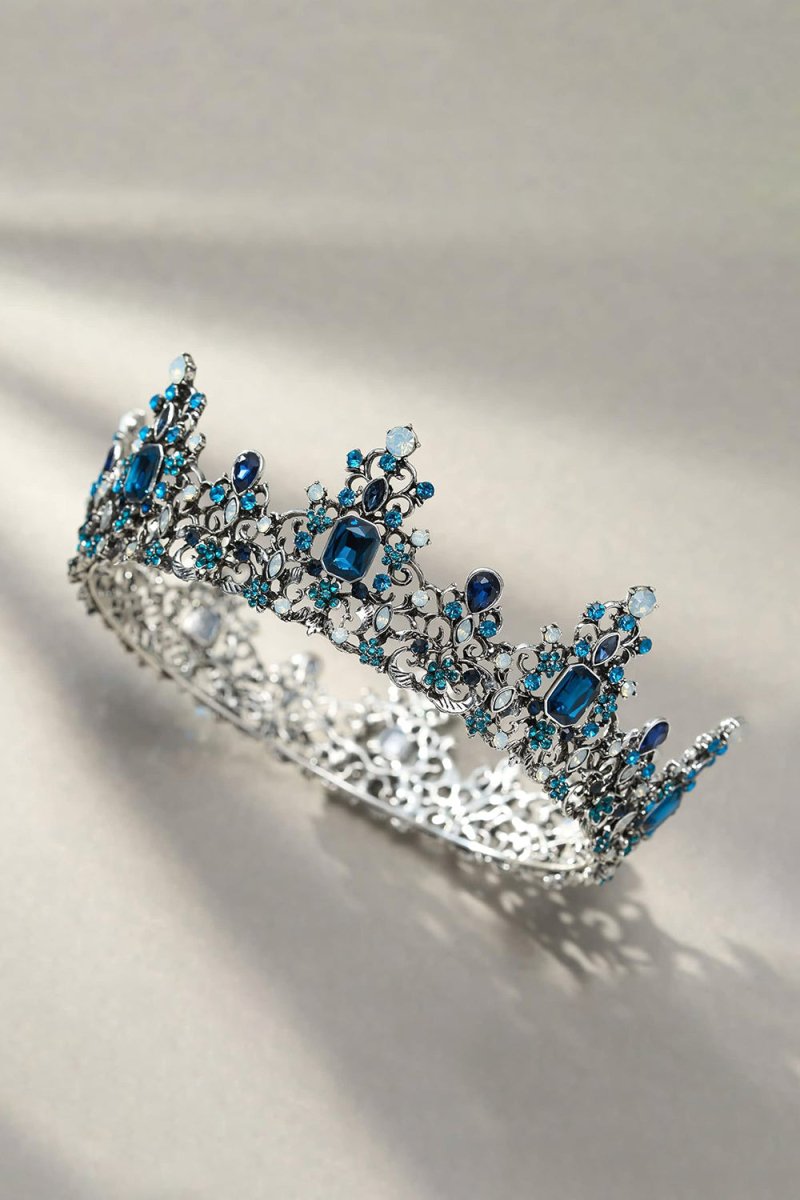 Baroque Colorful Crystal Crown - KissProm