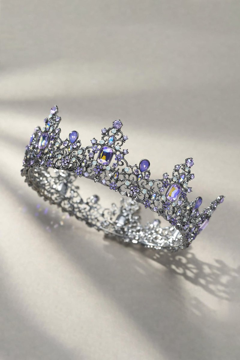 Baroque Colorful Crystal Crown - KissProm