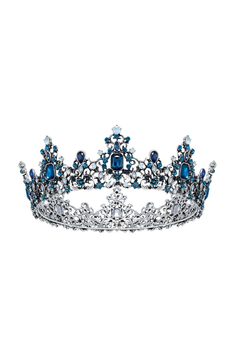 Baroque Colorful Crystal Crown - KissProm