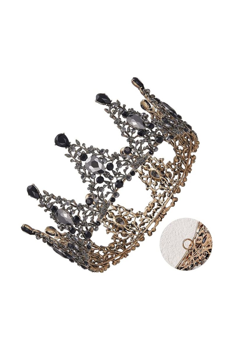 Baroque Crystal Crowns for Women - KissProm