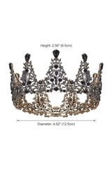 Baroque Crystal Crowns for Women - KissProm