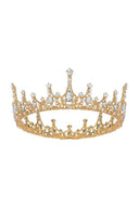 Baroque Wedding Green Aurora Borealis Tiaras - KissProm