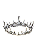 Baroque Wedding Green Aurora Borealis Tiaras - KissProm