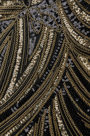 Black Strapless V Neck Sequins Bodycon Short Homecoming Dresses - KISSPROM
