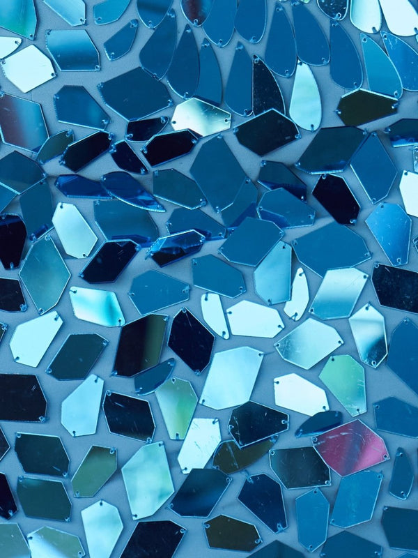 Lennox | Red Cut Glass Mirror One-Sleeve Cutout Short Cocktail Gown