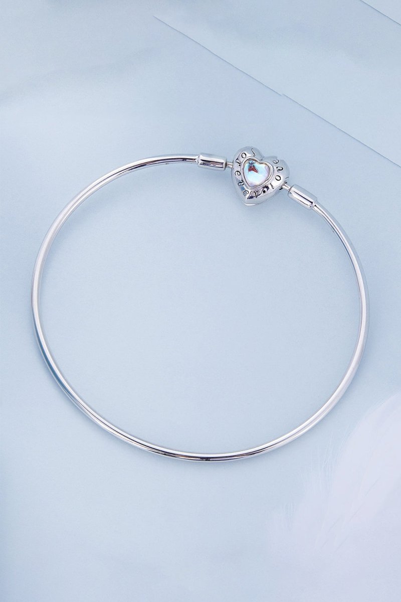 Blue Heart Moonstone Bracelet Perfect Gift - KissProm