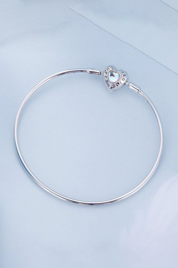 Blue Heart Moonstone Bracelet Perfect Gift - KissProm