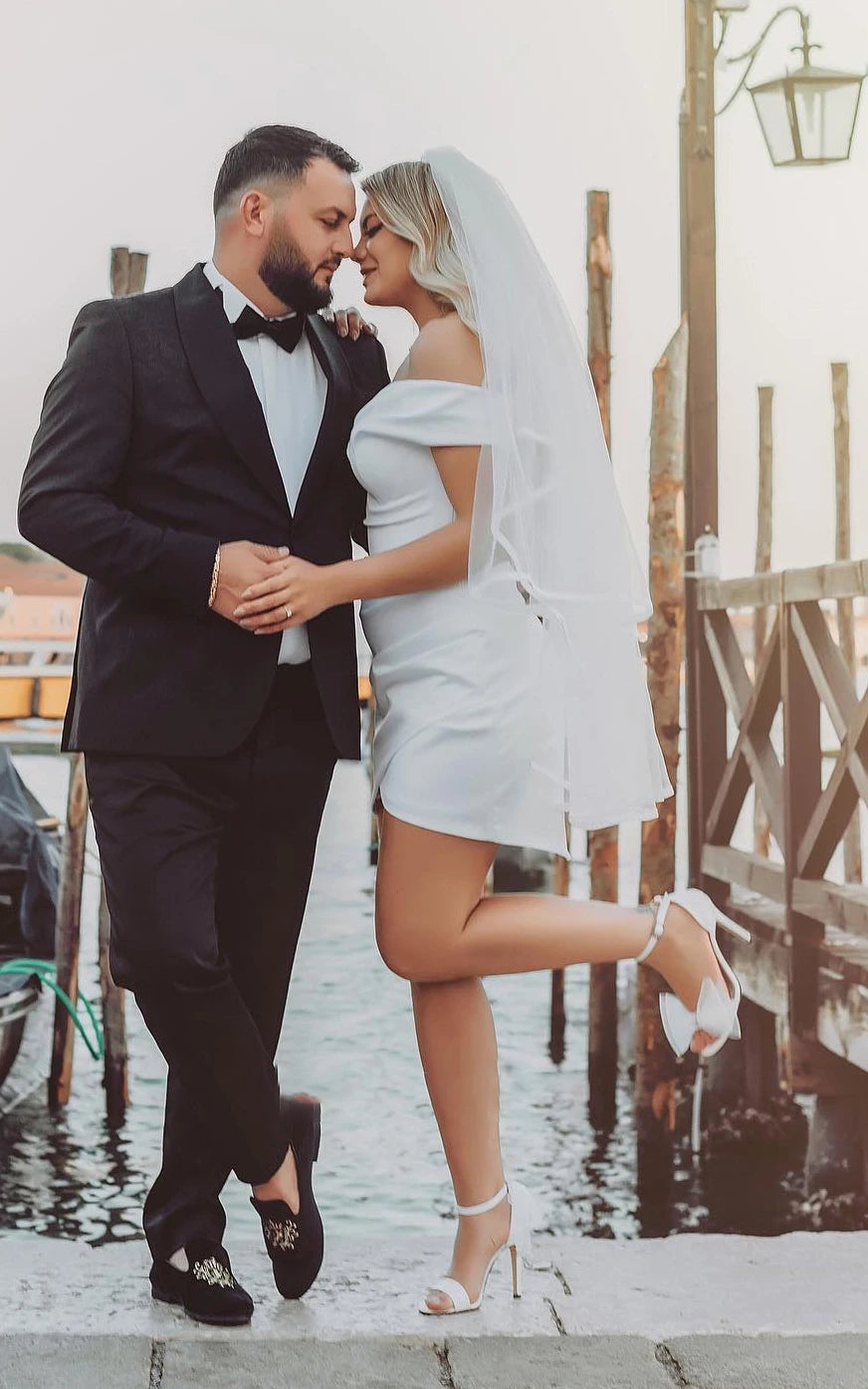 Bodycon wedding gown clearance