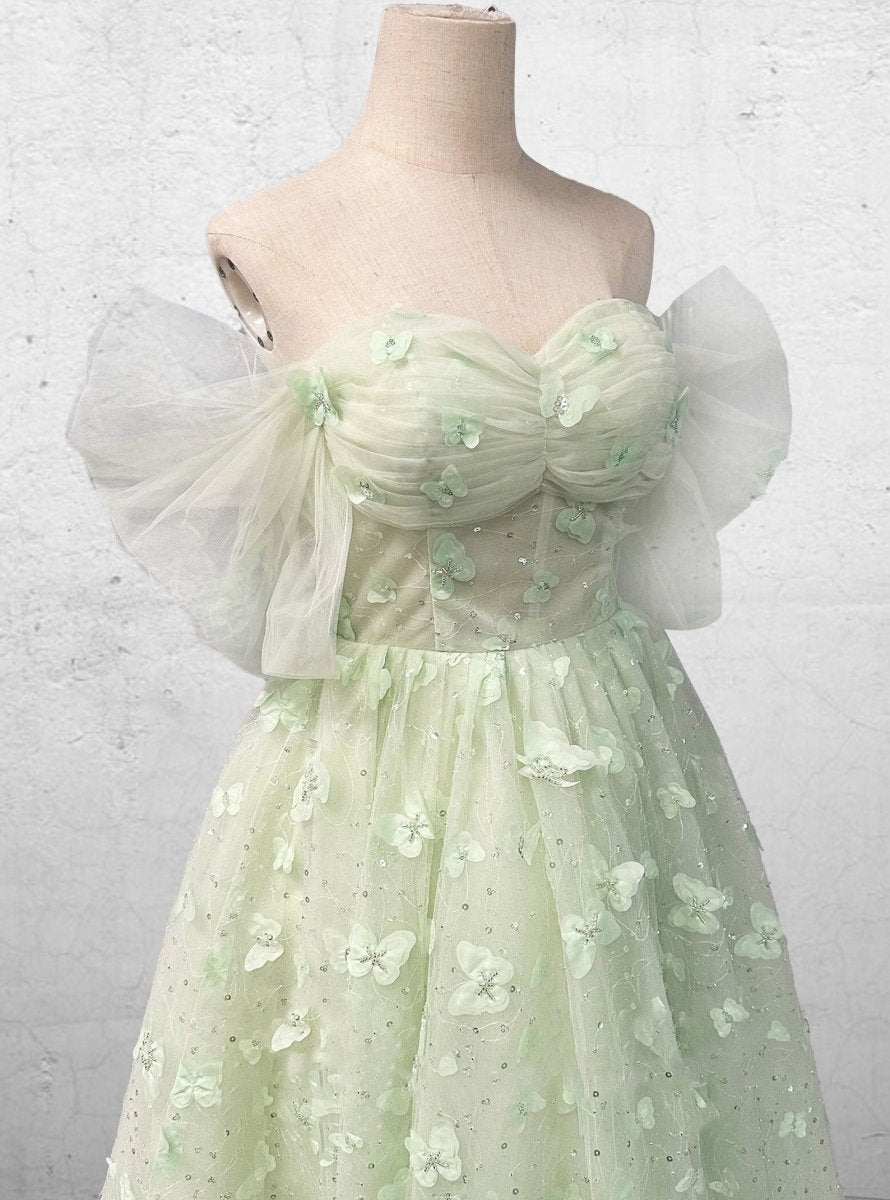 green emerald velvet dress PRETTYGARDEN Women's Fall Wedding Guest Dresses Boho Floral Long Sleev main image 0