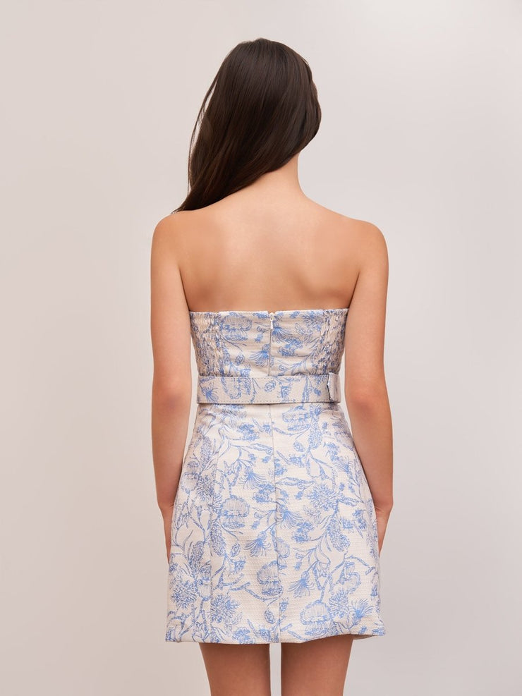 Elegant Sheath Strapless Short Sleeves Party Dress Homecoming Dresses