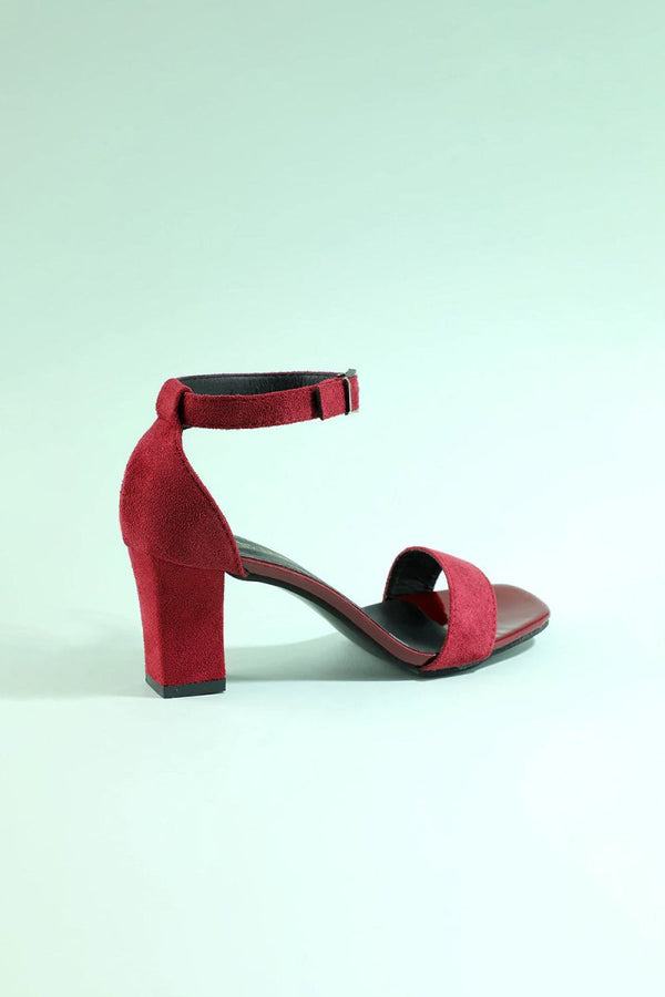 Burgundy Party Shoes - KissProm