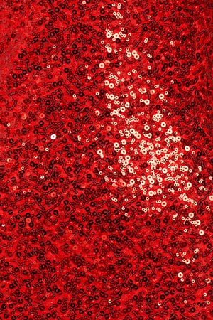 Calisyn | Red - Spaghetti Straps Sequins Mermaid Long Formal Prom Dresses With Slit – Prom Dress by KissProm | Available at KissProm