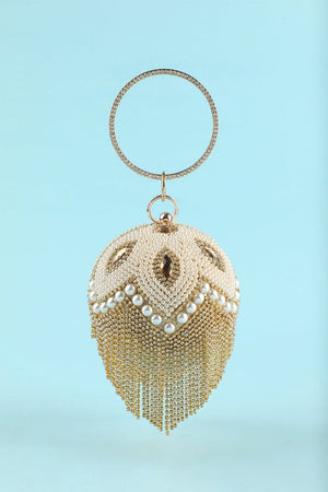 Champagne Handbag for Party - KissProm