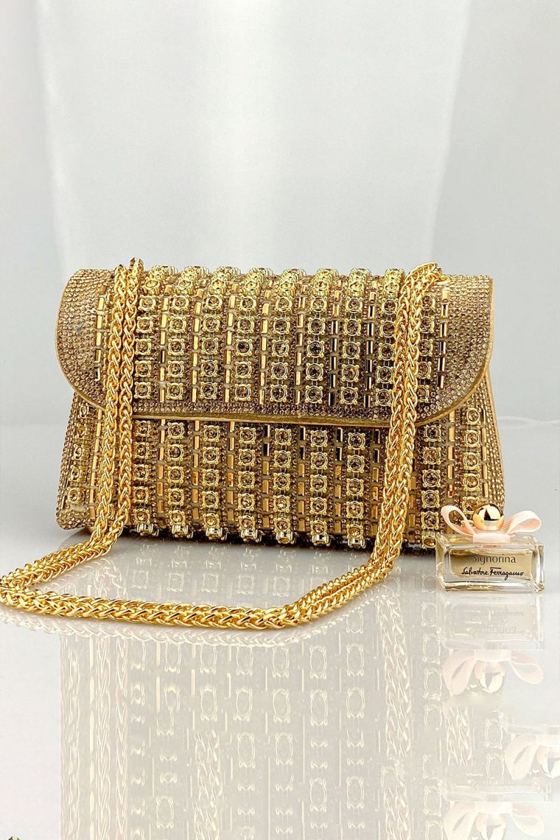 Chantal Diamond Clutch Bag - KissProm