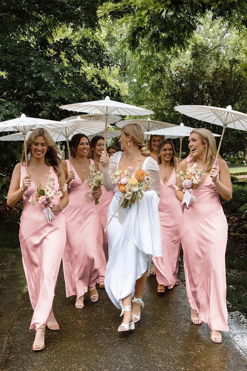 Mismatched Shades Of Bridesmaid Dresses Bright Pink Bridesmaids Mismatched Bridesmaid Dressesneed Advice R/weddingplanning Mismatched Shades Of Bridesmaid Dresses Bright Pink Bridesmaids Mismatched Bridesmaid Dressesneed Advice R/weddingplanning