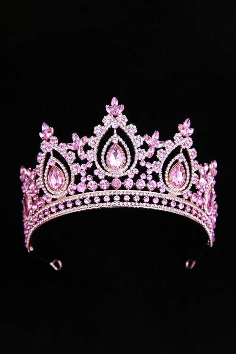 Chic Green Crystal Tiara - KissProm