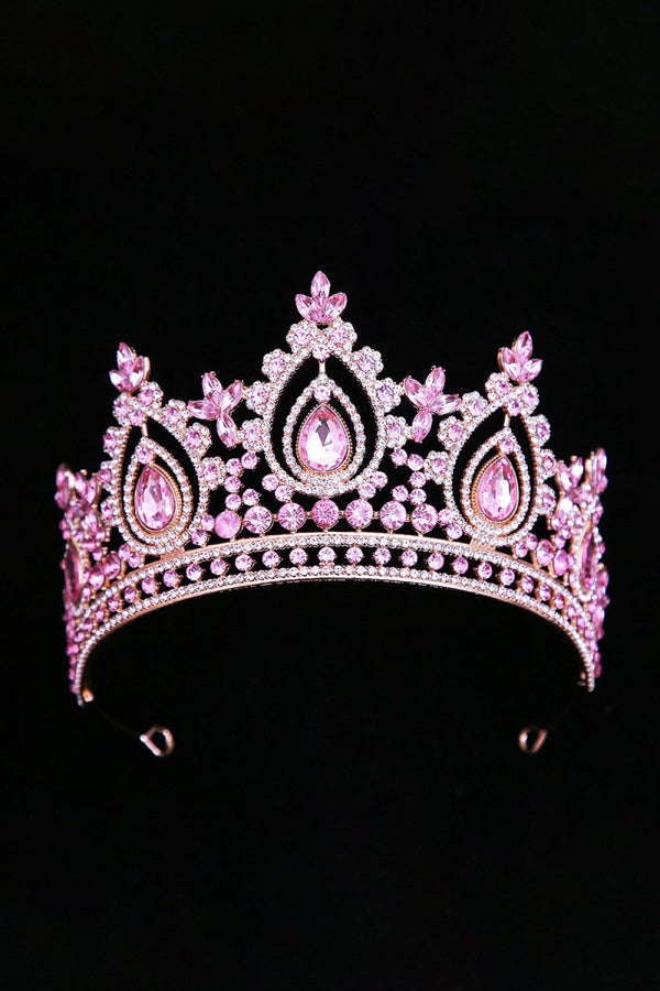 Chic Green Crystal Tiara - KissProm
