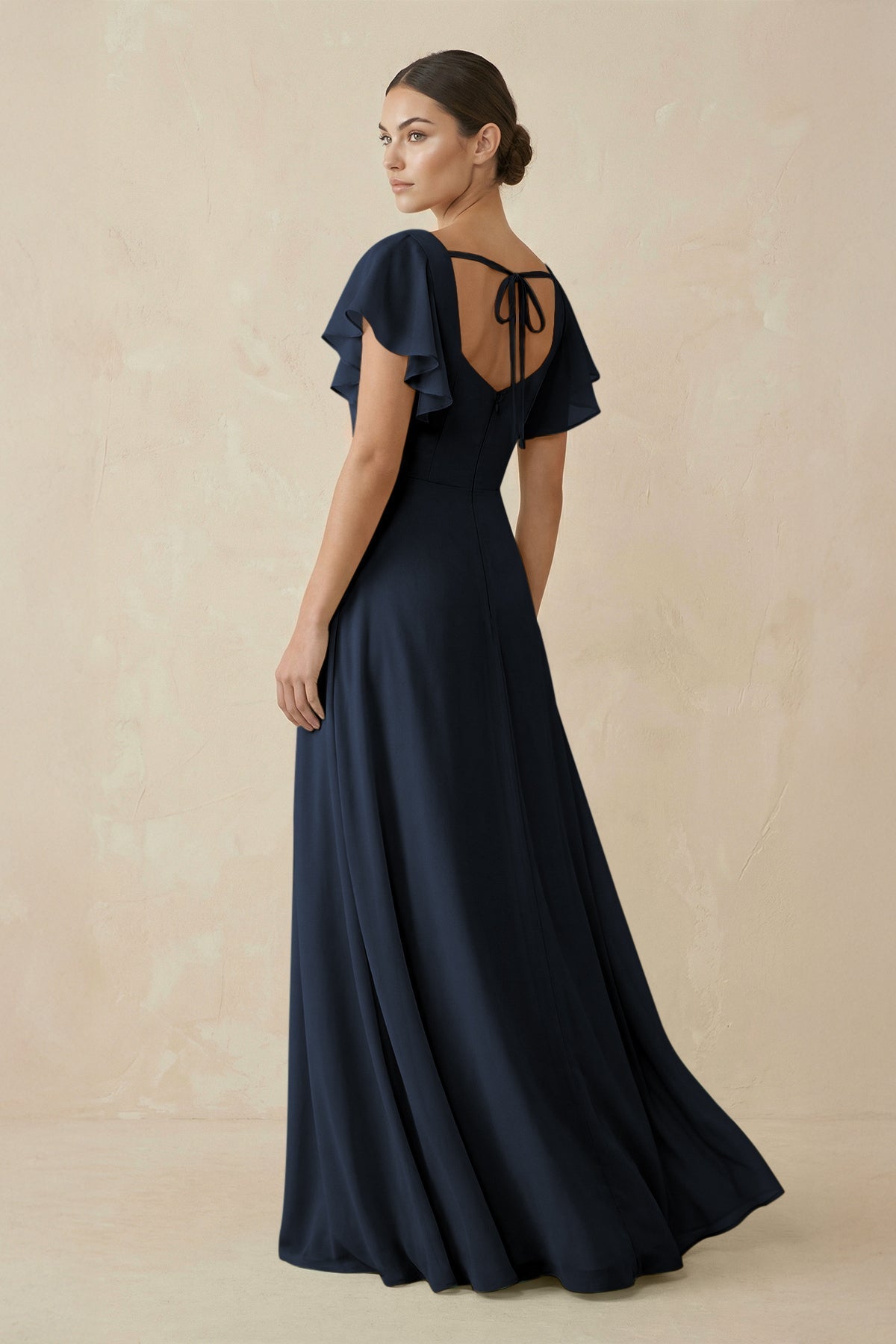 a line spaghetti strap satin dress Spaghetti Strap Satin A-Line Wedding Dress With Slit in White, White / 28