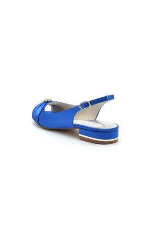Open Toe Flats with Bow Cocktail - KissProm