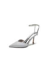 Cocktail Pointed Toe Crystal Strap High Heels – Shoes by KissProm | Available at KissProm
