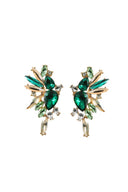 Colorful Crystal Cluster Drop Dangle Earrings - KissProm