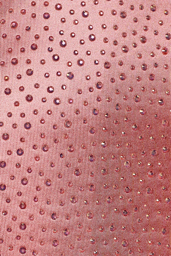 Coral-Blue Mermaid Spaghetti Straps Satin Beaded Long Prom Dresses With Slit