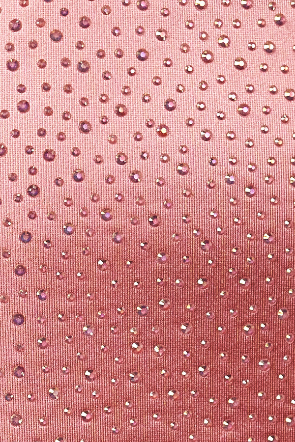 Coral-Blue Sweetheart Mermaid Satin Beaded Long Prom Dresses With Cutout