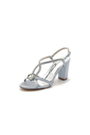 Cross Strap Open Toe High Heels Party shoes - KissProm