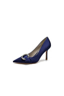 Crystal Cocktail Pointed Toe High Heels - KissProm