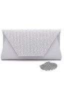 Crystal/ Rhinestone Hinge Clutch Bags - KissProm