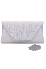Crystal/ Rhinestone Hinge Clutch Bags - KissProm