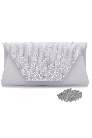 Crystal/ Rhinestone Hinge Clutch Bags - KissProm