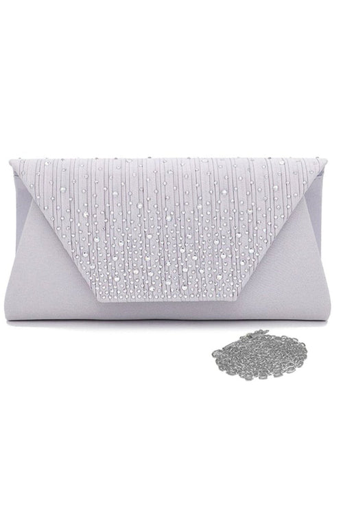 Crystal/ Rhinestone Hinge Clutch Bags - KissProm