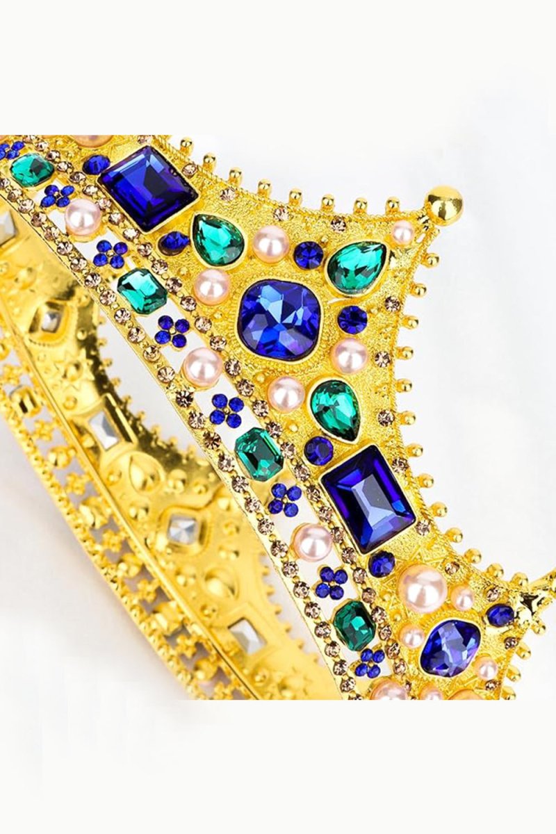 Crystal Vintage Baroque Crown - KissProm