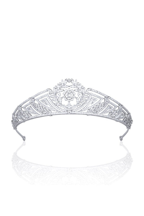Crystal Zircon Crown - KissProm