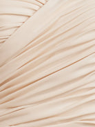 Diopside | White - Strapless A-Line Satin Balloon Draped Homecoming Dress