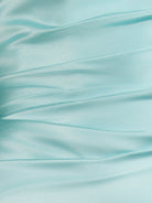Eila | Aqua - Strapless Sheath Irregular Hem Satin Short Homecoming Dress - KissProm