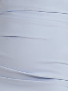 Eldona | Sky Blue - Strapless Spandex Bodycon Homecoming Dress With Slit