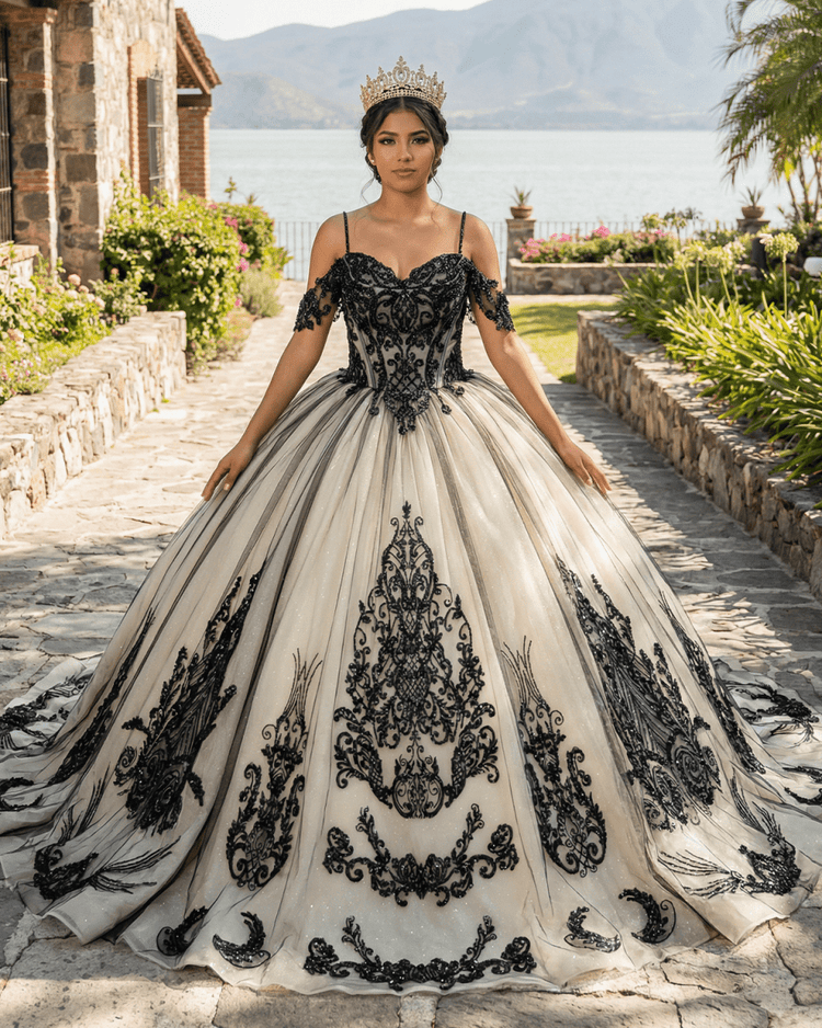 Black Quinceañera Dresses