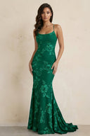 Sky Blue Spaghetti Straps Mermaid Tulle Long Prom Dresses With Appliques – Prom Dress by KissProm | Available at KissProm