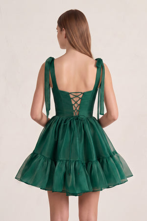 Emerald Stylish A-Line Sweetheart Short Homecoming Dress (2) | KISSPROM
